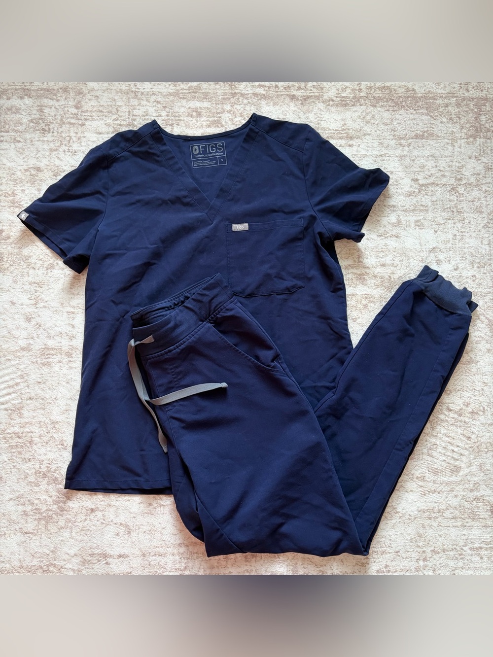 FIGS Navy Blue Scrub Set (S/ST)